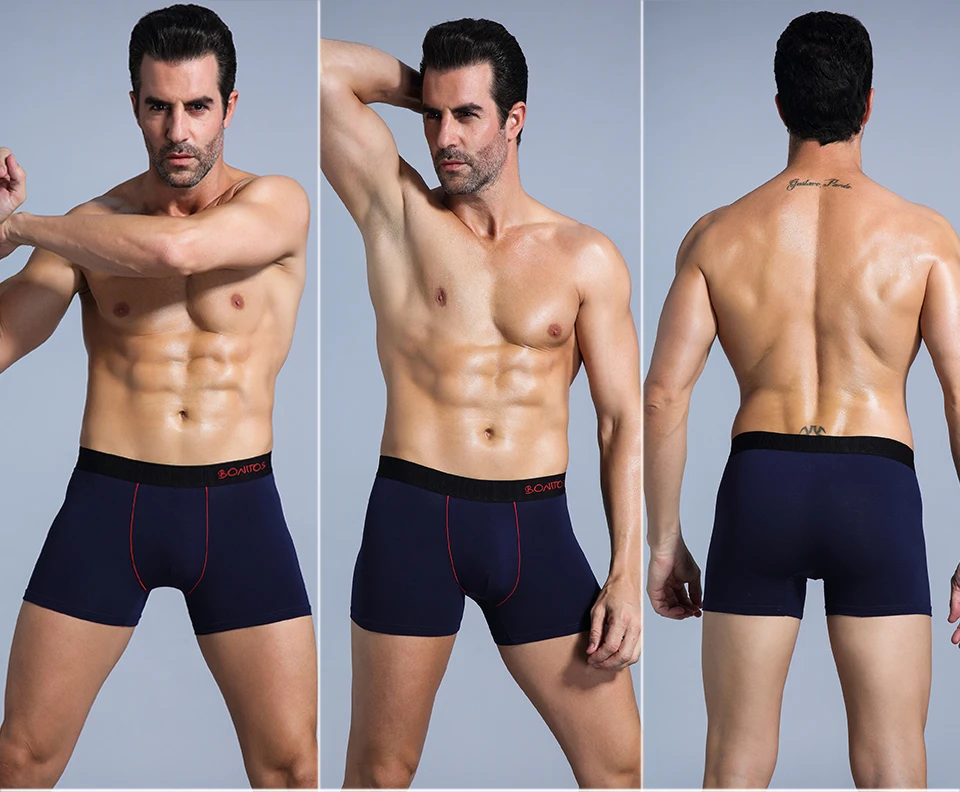 Mens Boxer Shorts Men's Boxers Panties Man Underwear Men Underpants Calecon Homme Cotton Boxershorts 2020 Brand Sexy