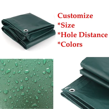 

Thickness 0.5mm Green PVC Tarpaulin Rainproof Cloth Garden Courtyard Canvas Balcony Cover Truck Waterproof Sunshade Cloth