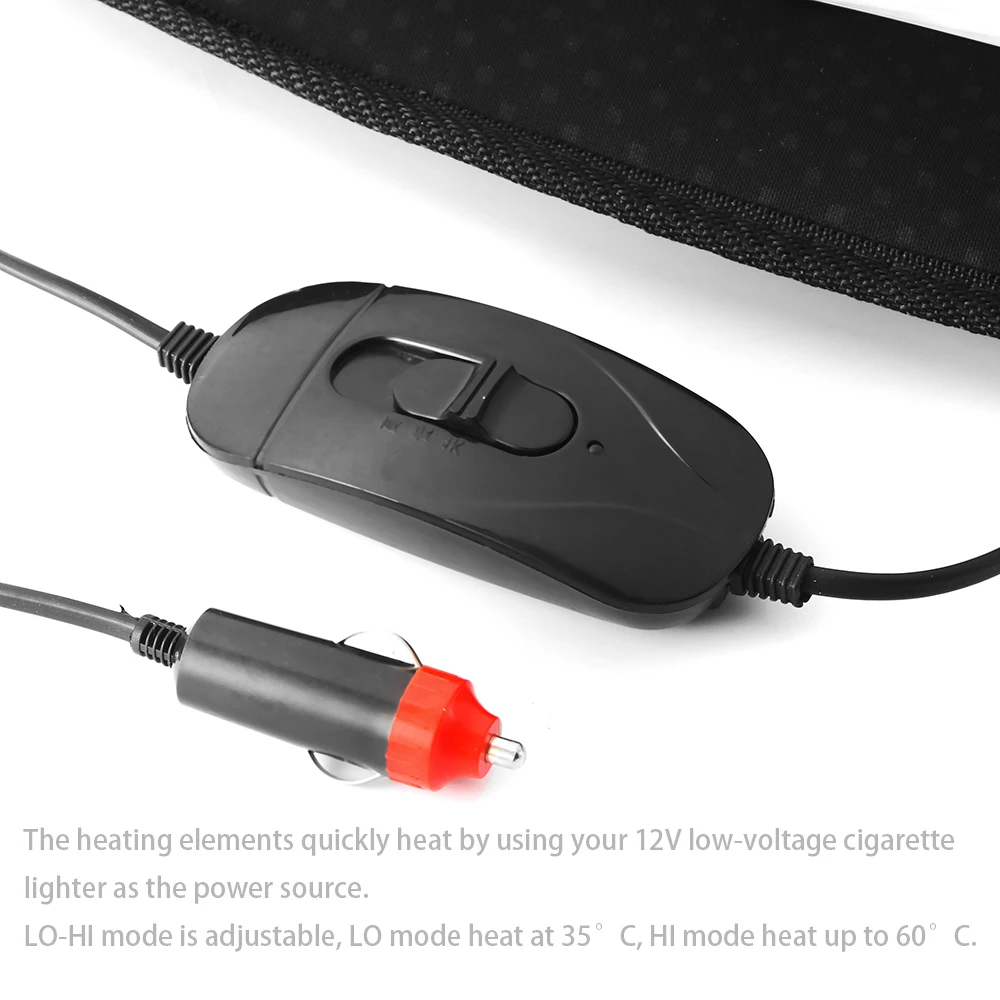 Car heated seat cushion