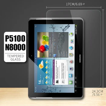 

Tablet Screen Protector Tempered Glass For Samsung Galaxy Tab 2 10.1 GT-P5100 P5110 Tab4 T530 T535 Tab3 P5200 P5210 Glass Cover
