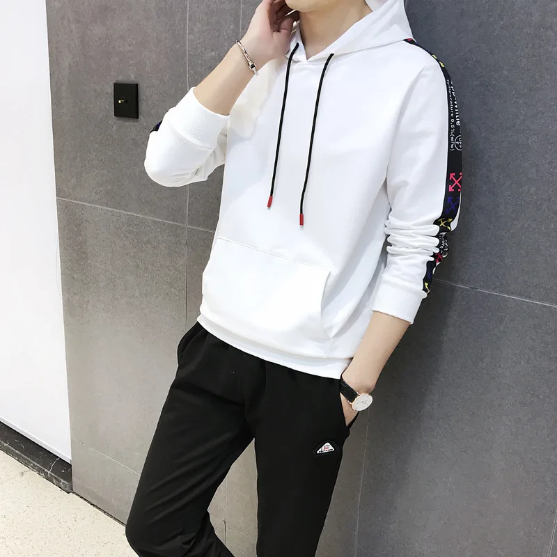 

2019 Spring Men's Casual Suit Youth Simple Trend of Fashion Men's Long-sleeved Sweater Men Sports Jackets