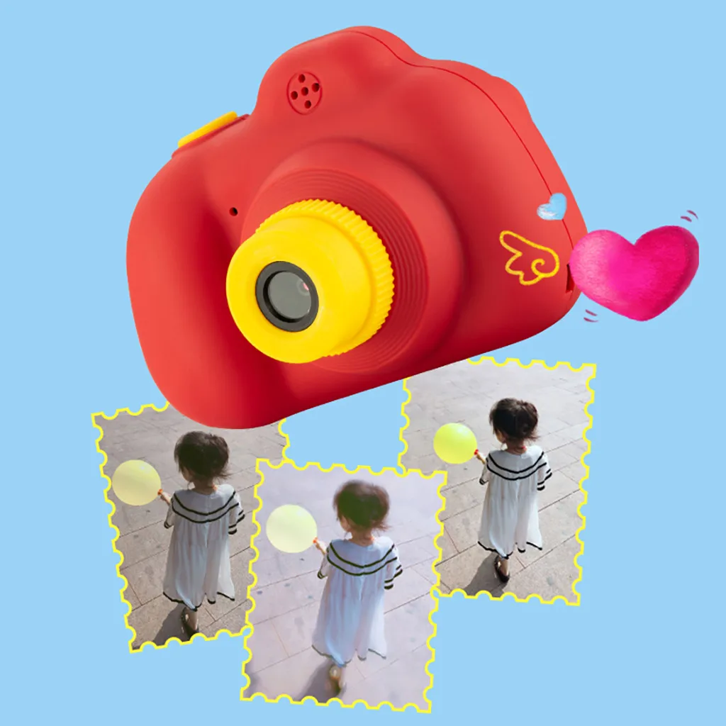 Цифровой Камера для детей 1080P HD видео Камера детское мини видеокамера подарок 8,0 мега Пиксели встроенный Батарея 2 дюйма