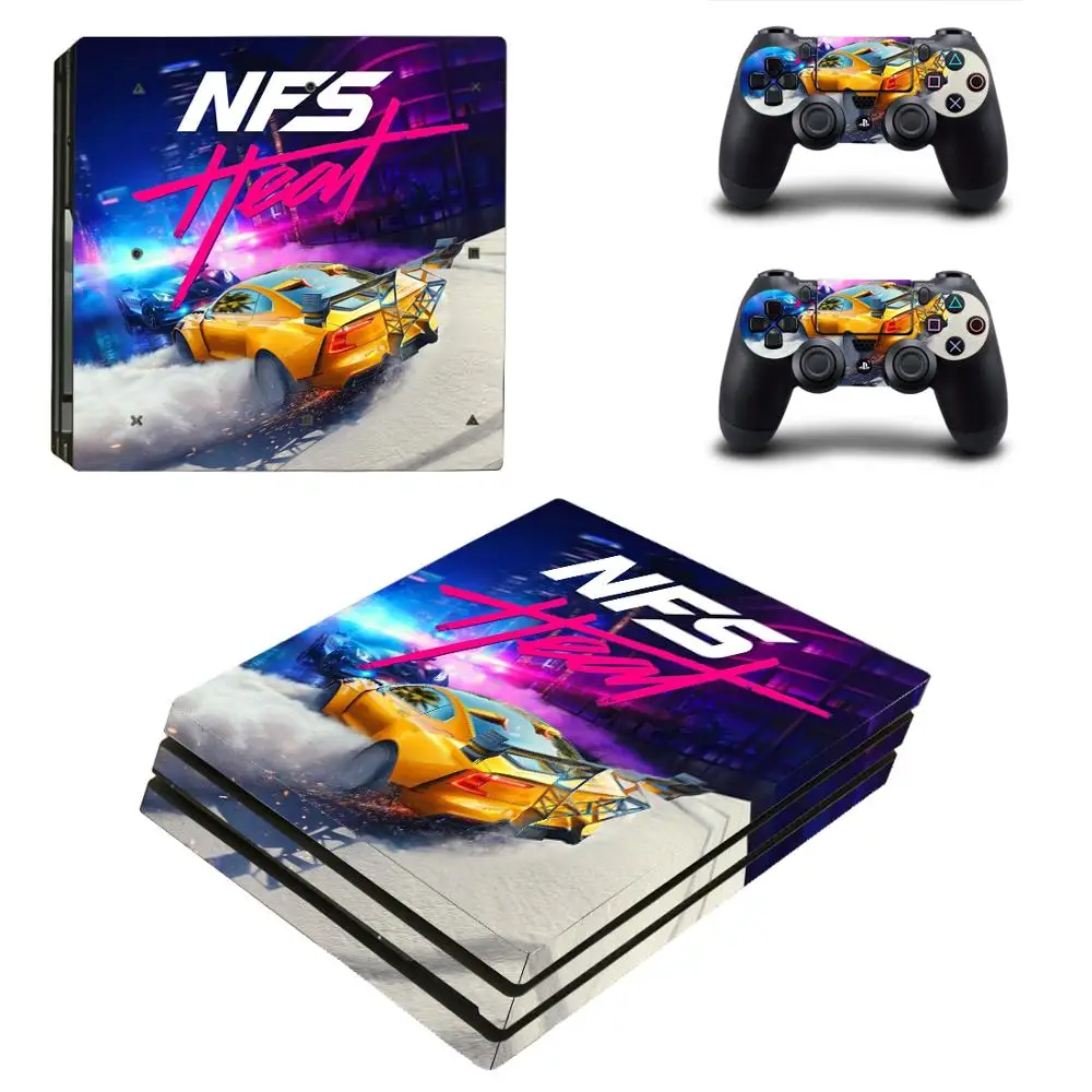 Потребность в Скорость НК PS4 Pro Стикеры Play station 4 кожи наклейки для Игровые