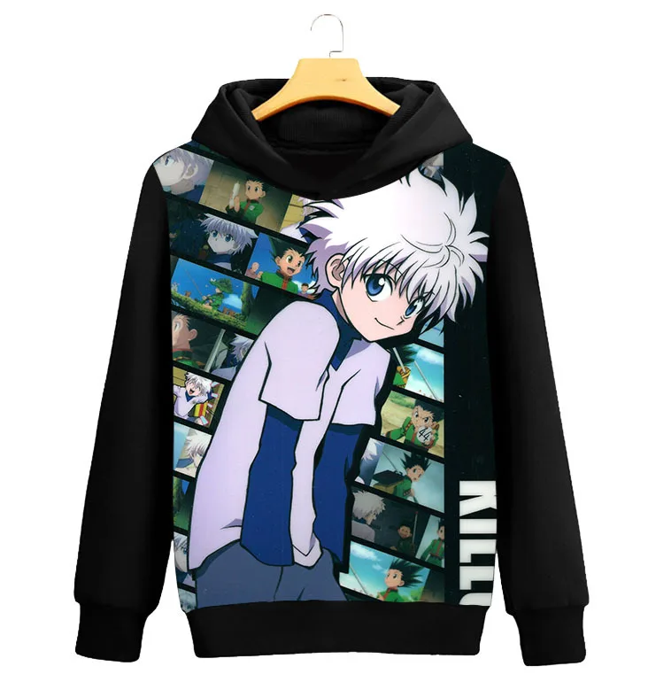

Hunter X Hunter Killua Zoldyck Men Women Sweatshirt 3D Print Anime Hunter×Hunter Hoodie Long Sleeve Casual Pullover