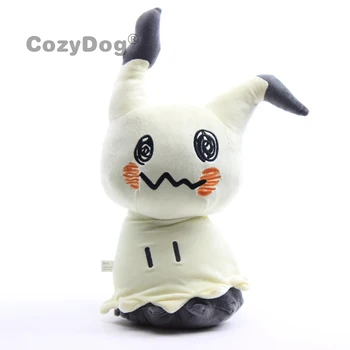

38 cm Anime Mimikyu Plush Toys Peluche Japan Cartoon Pikachu Eevee Mega Charizard Psyduck Bulbasaur Series Dolls Women Kids Gift