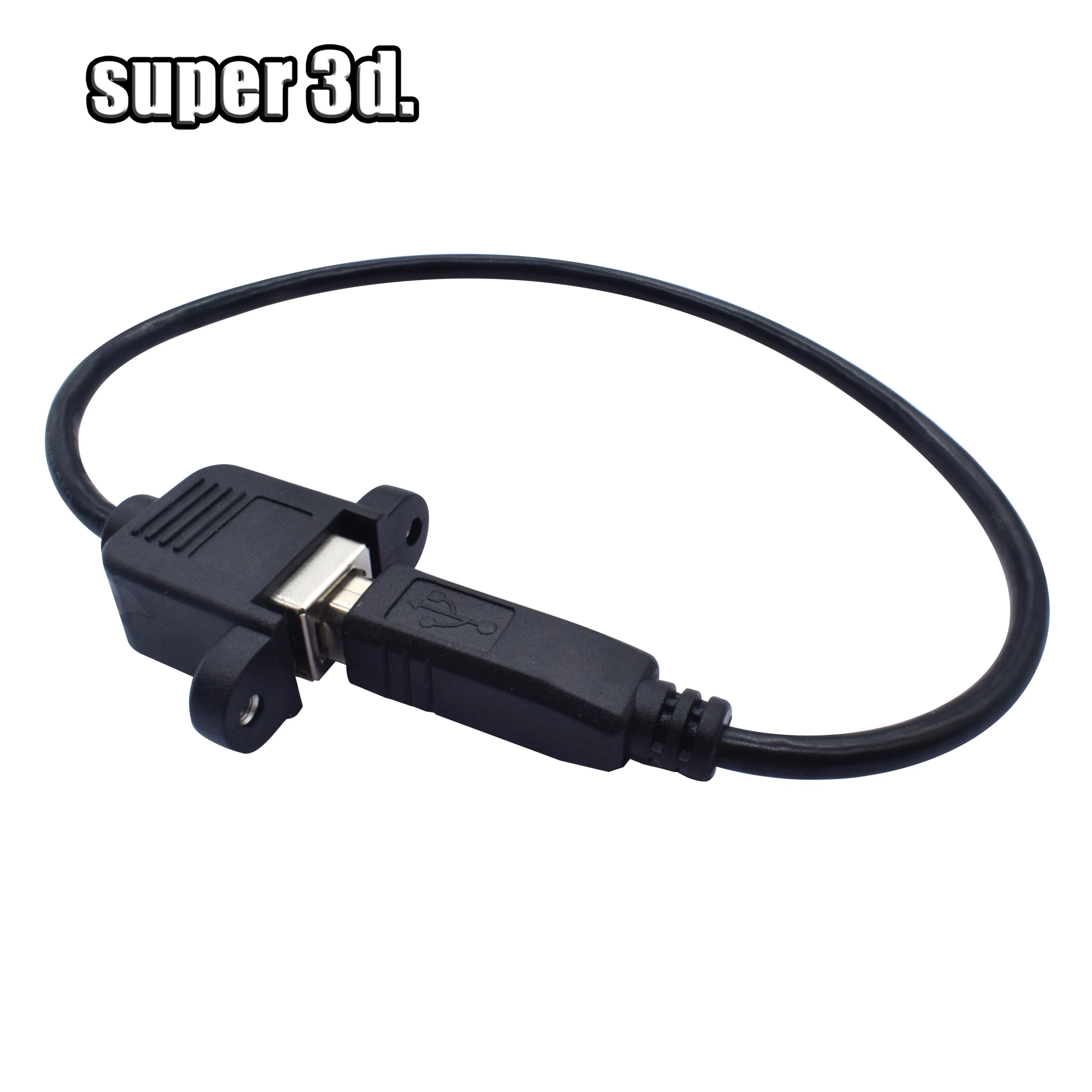 USB 2,0 A папа к USB B папа Тип B BM прямоугольный принтер сканер 90 градусов кабель 30 см 100 см BM угловой удлинитель