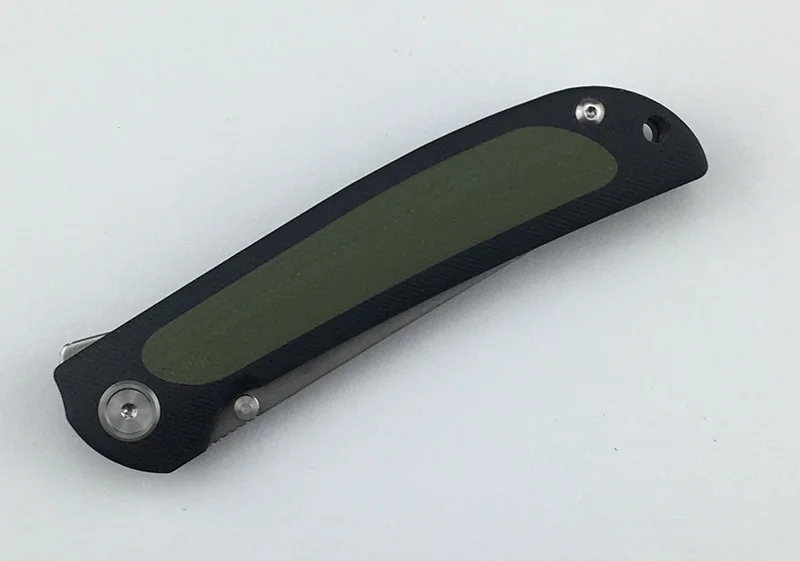 YX636 Флиппер складной нож шарикоподшипник 14C28N лезвие G10 стальная ручка кемпинг открытый кухонный нож для фруктов EDC инструменты - Color: A