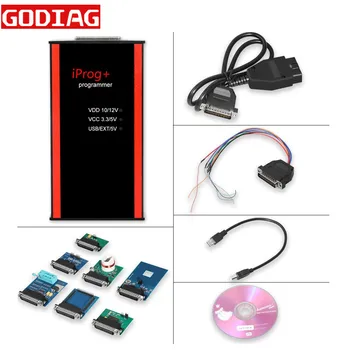 

V82 Iprog+ Iprog Pro Programmer Support IMMO + Mileage Correction + Airbag Reset Replace Carprog/Digiprog