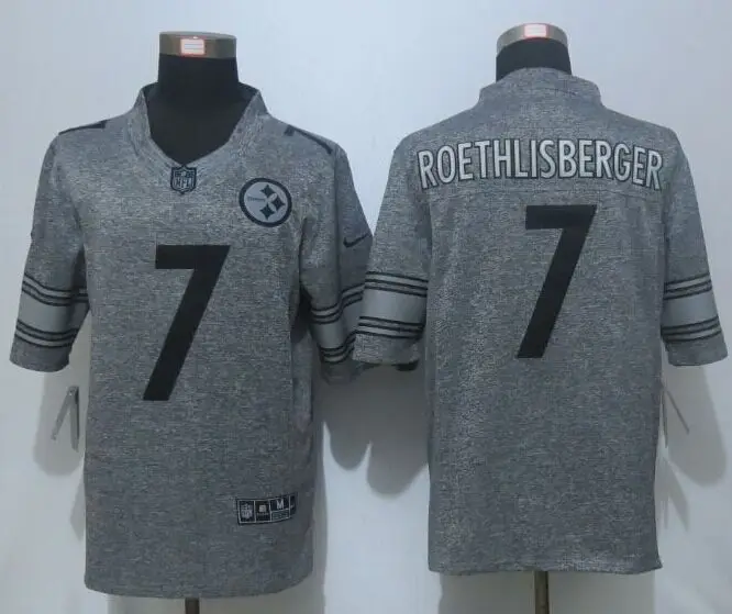 COLOR AS PHOTO SHOWN Stitiched, Питтсбург антоно коричневый Ryan Shazier Le'Veon Bell Ben Roethlisberger Elite для мужчин Джерси - Цвет: COLOR AS PHOTO SHOWN
