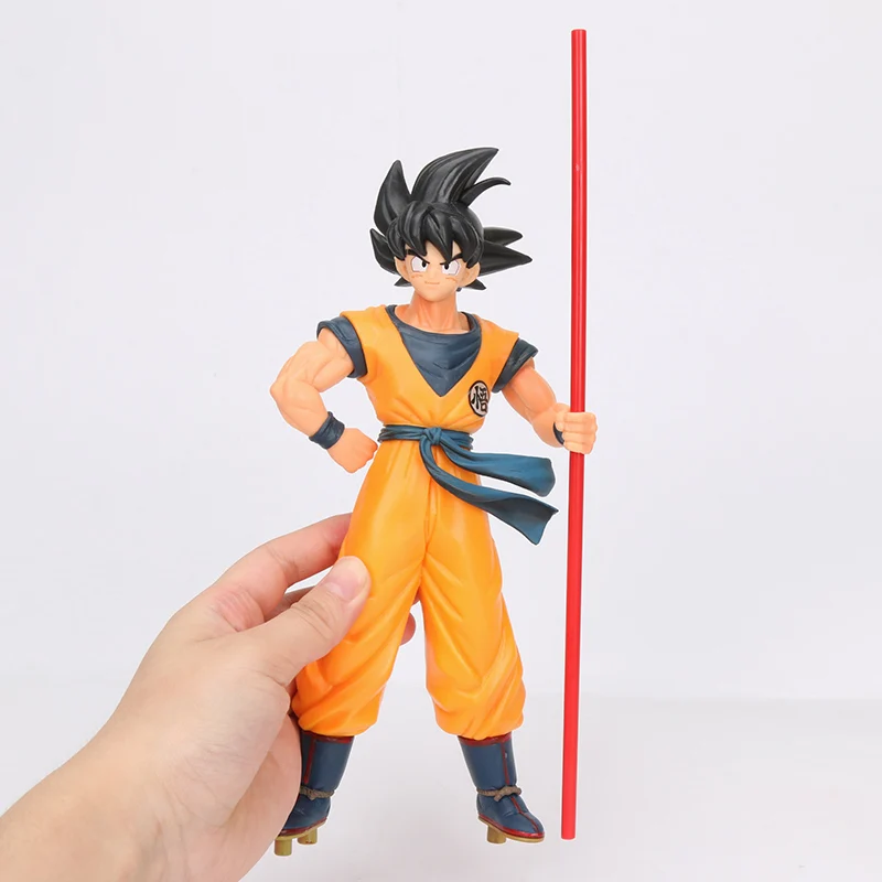 5 шт./лот Сон Гоку dragon ball Z игрушки фигурка dragon ball фигурка модель Супер saiyan черные волосы Гоку 20-я годовщина кукла