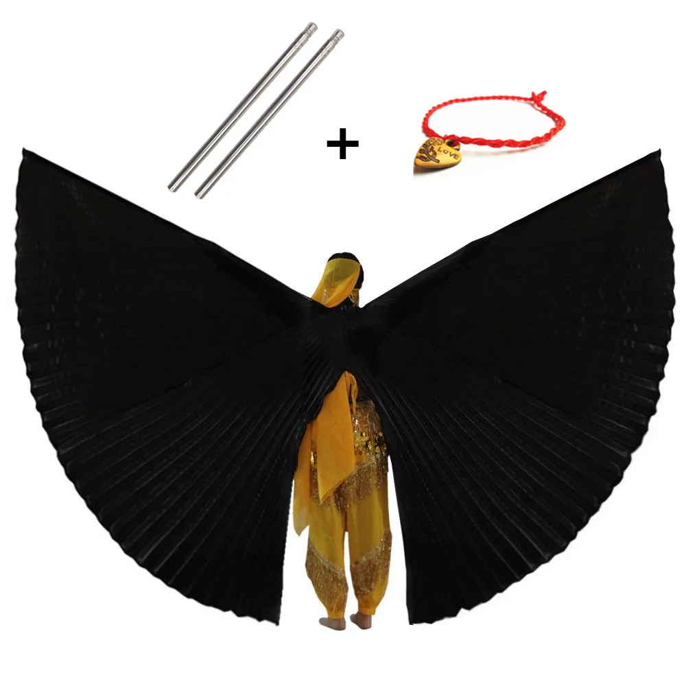 Gold Belly Dance Isis Wings - Elegant Accessories