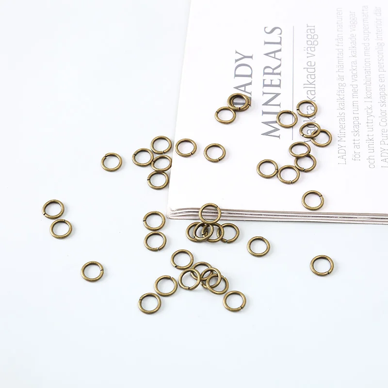 

Metal Key Ring Mini DIY Cute Metal Jewelry Custom Keychain Split Rings 110 Pcs High Quality Key Ring Accessories