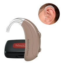 

Gn Resound Match Hearing aid aids MA2T80-V MA3T80-V powerful mini bte digital wireless hearing amplifiers severe profound loss