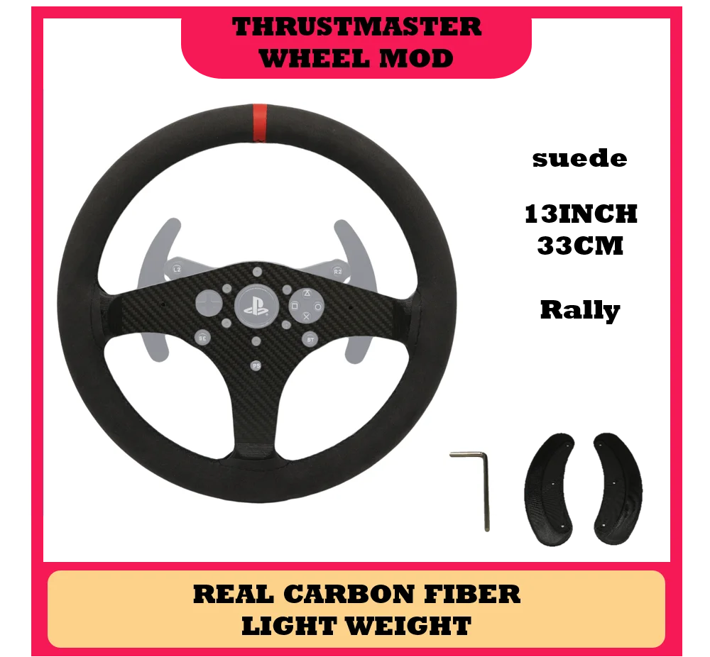 Thrustmaster T300RS T300GT TGT T-GT Racing 13inch 33cm Rally steering Wheel MOD DIY sim racing SIMRACING GTSPORT | Электроника