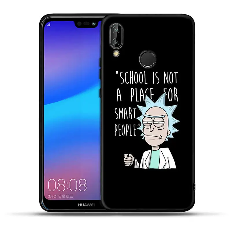 H1372 Мягкий силиконовый чехол для huawei mate 20 10 P30 P20 Pro P10 P9 P8 Lite P Smart матовый чехол Etui - Цвет: H1372