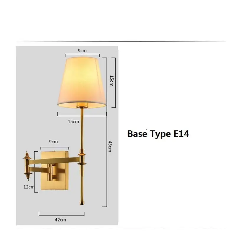 Deco Kinkiety современная лампа Wandlampen промышленный Декор бра Wandlamp Lampara De Interior Aplique Luz Pared настенный светильник для спальни