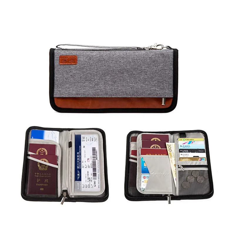 Держатель для паспорта и кредитных карт с RFID защитой|Сумки вещей| |