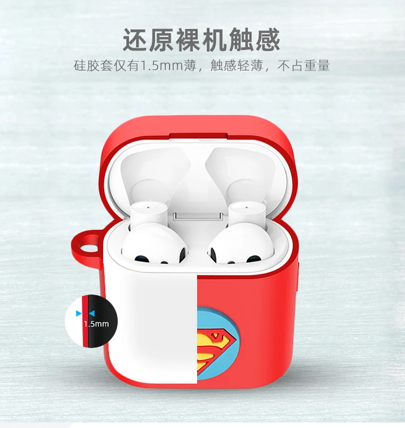 Силиконовый чехол для mi air Air 2 TWS Bluetooth гарнитура для Xiao mi Airdots Pro 2 анти-столкновения/скольжения наушники зарядка коробка крышка
