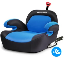 Детское автомобильное безопасное сиденье От 3 до 12 лет Детское автомобильное портативное легкое складное автомобильное сиденье ISOFIX сиденье для сидения