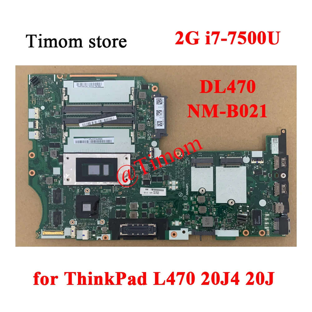 

Независимая материнская плата 2G для ThinkPad L470 20J4 20J5, Φ DL470 PN 01YR935 01HY129 02DL550 02DL551 02DL552 02DL553