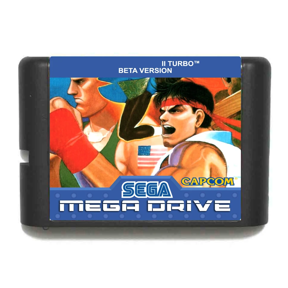SF2 TURBO бета версии 16 бит MD карточная игра для Sega игры Mega Drive Genesis | Электроника