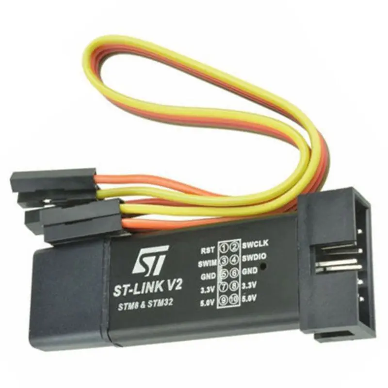 БЛОК ПРОГРАММИРОВАНИЯ ST-Link V2 mini STM8 STM32 Эмулятор загрузчика M89 Новый | Электроника