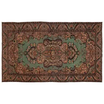 

Handmade Natural Vintage Turkish Area Rug 175 X302 Cm-5'9''X9'11''
