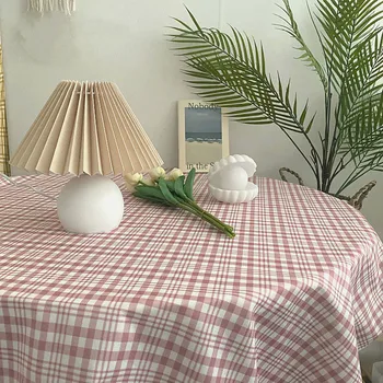 

Multifunctional Photography Background Cloth Decoration Waterproof Korean Fresh Lattice Home Kitchen Tablecloth Outdoor Supplies