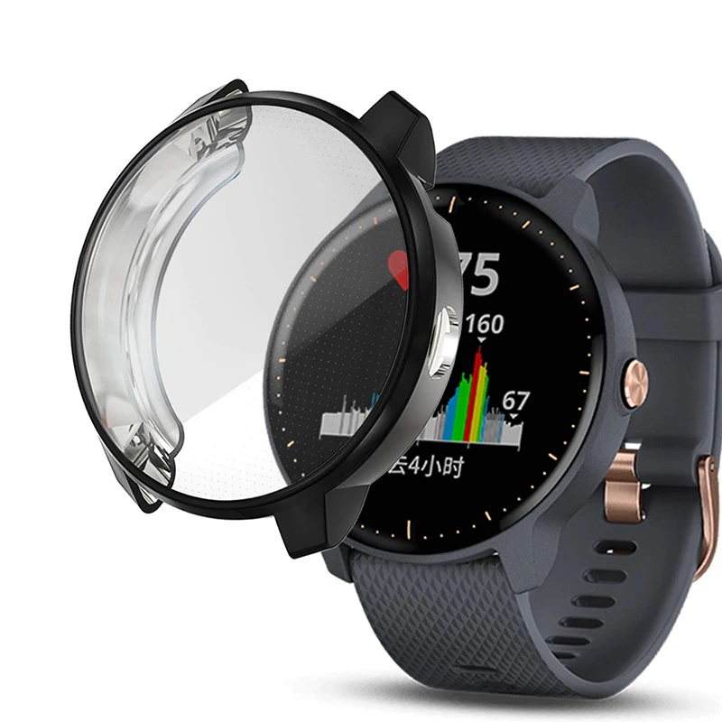Чехол для смарт часов для Garmin vivoactive 3 музыкальный защитный силиконовый чехол для Garmin vivoactive3 Защита экрана для vivoactive 3