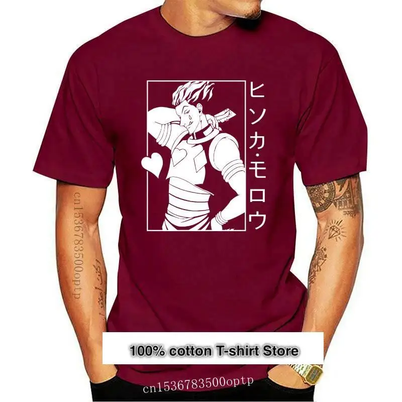 Camiseta de манга corta Hunter X Hisoka Gon Killua HXH унисекс неформальный высокое качество аниме nueva