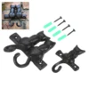 Single/Double Cats Hooks Cast Iron Wall Housekeeper Kitty Hanger Towel/Clothes/Coat Home Decor Garden Outdoor Bathroom Kitchen 3