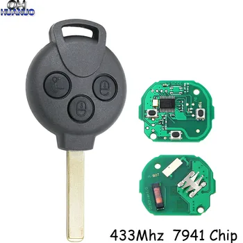 

Car Remote Key/Smart Key 433Mhz, with 7941 Chip ,Fit for Mercedes-Benz Smart Smart Fortwo 451 2007 - 2013