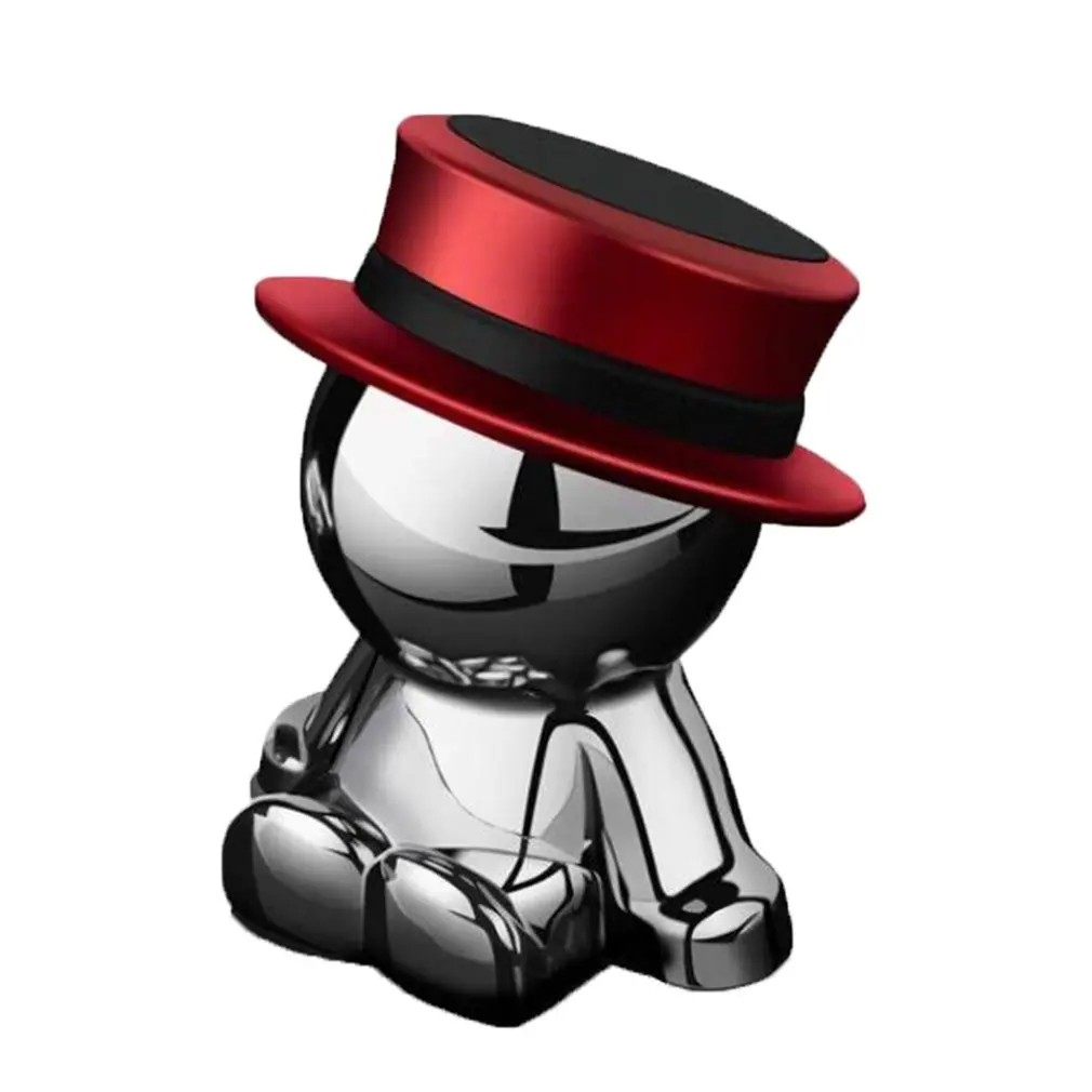 

Cartoon Car Magnetic Phone Holder Straw Hat Villain Car Magnet Mobile Phone Holder Phone Mount Cute Phone Stand
