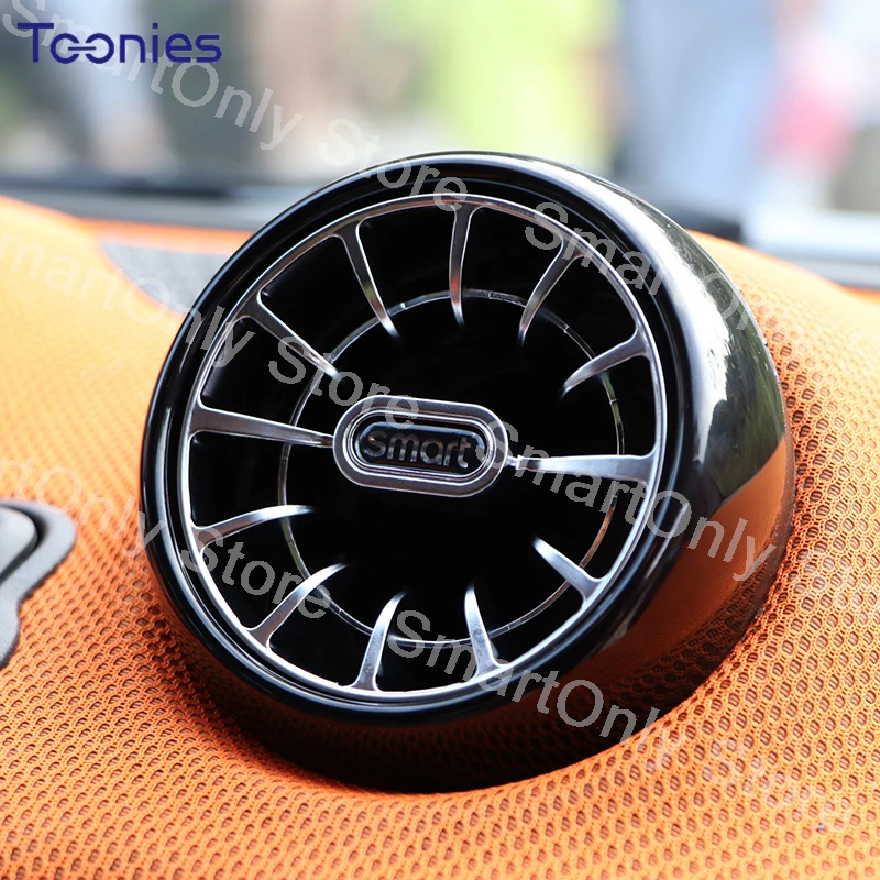 Turbine air conditioner outlet modification For Mercedes Smart 453 Forfour Fortwo Car Interior modification Accessories