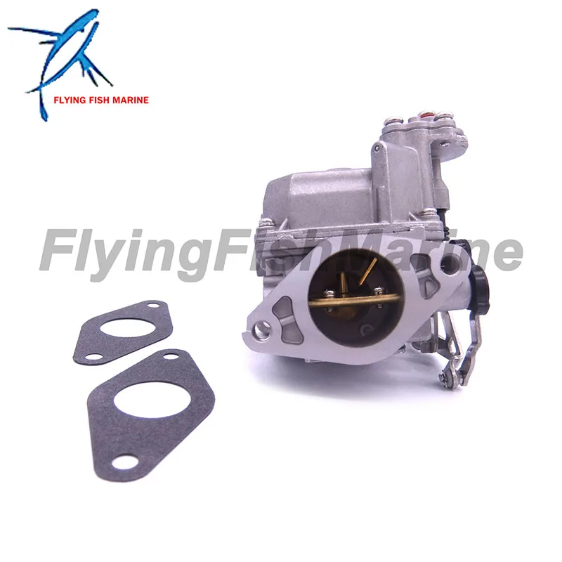 Подвесной мотор 3303-895110T01 3303-895110T11 8M0104462 карбюратор в сборе и 27-835383001 прокладки для Mercury Mariner 8HP 9.9HP 4