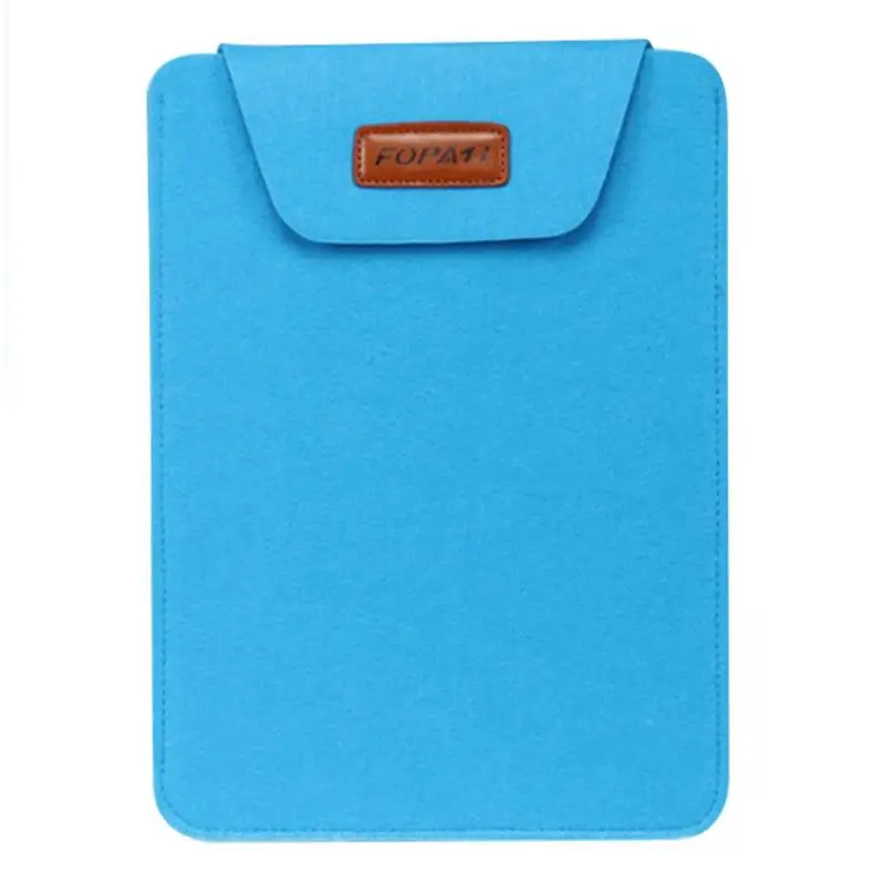 Blue FOR 15inch Водонепроницаемый чехол для планшета для iPad 15/17 дюймов войлочная Защитная Сумка многофункциональная сумка для отдыха фетровая сумка сумки - Цвет: Blue FOR 15inch