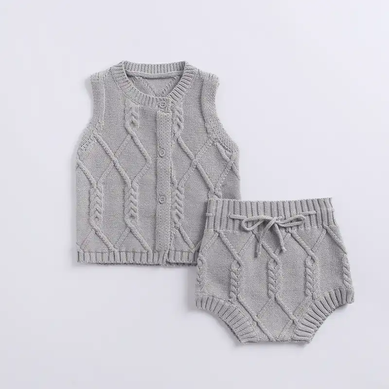 baby boy grey cardigan