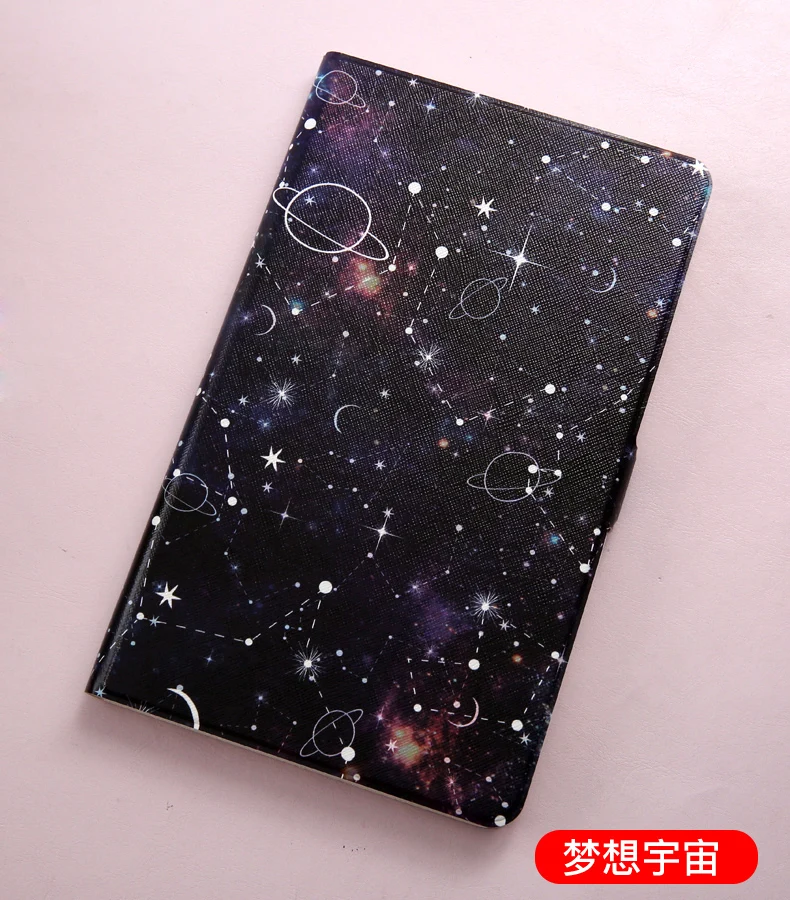 Mi pad 4 из искусственной кожи чехол 8 ''противоударный цветной принт Защитная подставка для Xiaomi mi pad 4 Pad4 умный магнит планшет - Цвет: 14