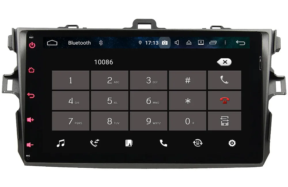 Klyde " ips 4G wifi Android 9,0 Восьмиядерный 4 Гб ОЗУ 64 Гб ПЗУ DSP BT автомобильный DVD мультимедийный плеер стерео для Toyota Corolla 2006-2011