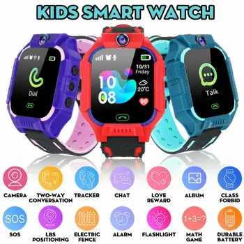 

2020 Fashion Smart Watch With GPS GSM Locator Touch Screen Tracker SOS for Kids Children