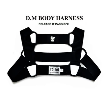 

European and American decoration carnival party chest strap underwear decoration with performance GOGO fitness muscle men