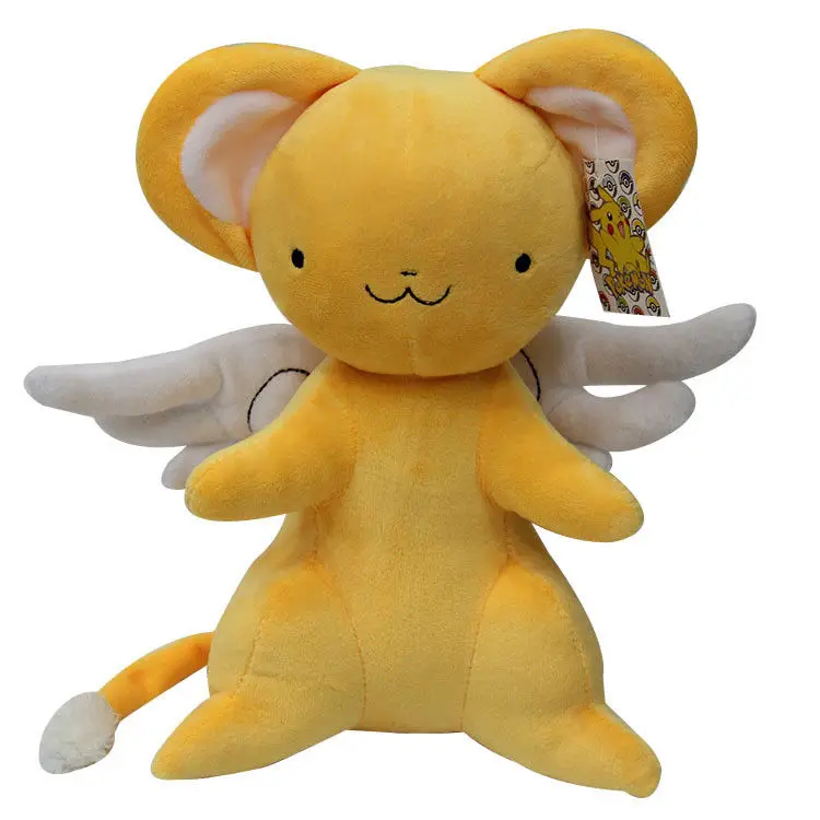 Аниме карточка Captor Sakura Kero chan плюшевая игрушка Kinomoto Мягкая кукла 27 см|Персонажи