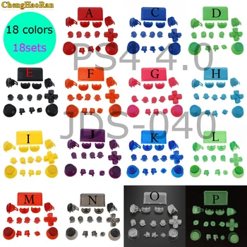 

18colors 18sets 15-in-1 L1 R1 L2 R2 Trigger Buttons cap for PS4 Pro controller for PS4 4.0 JDS-040 JDM 040 Controller Buttons