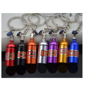 

Hot Top Fashion Metal Car Logo NOS keyring key chain keychain compatible for vw volkswagen audi BMW Ford auto pendant Key Holder