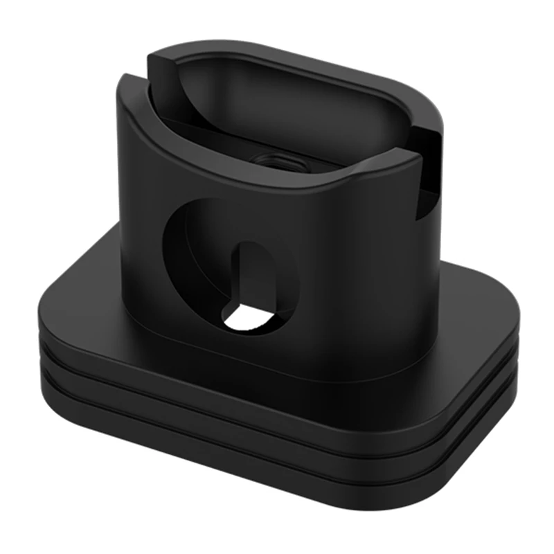 Fivetech 3 in1 силиконовый изменение подставка для Airpods/Apple Watch/iPhone Зарядное устройство База для наручных часов Apple Watch 4/3/2/1 держатель для мобильного телефона - Цвет: Black