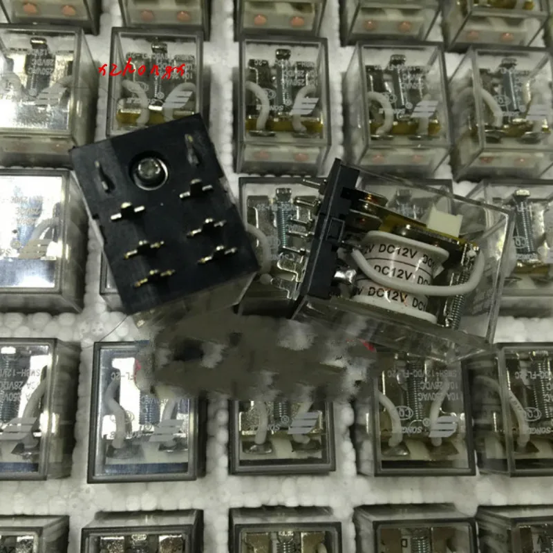 SMBH-12VDC-FL-2C РЕЛЕ 8-Pin 2-группы импульсный 10A 250VAC 13F