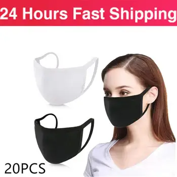 

20pcs Outdoor Motorcycle Mask Double Layer Reathable Activated Carbon Haze Proof Sunscreen Full Face Mask Motorcycle Mask