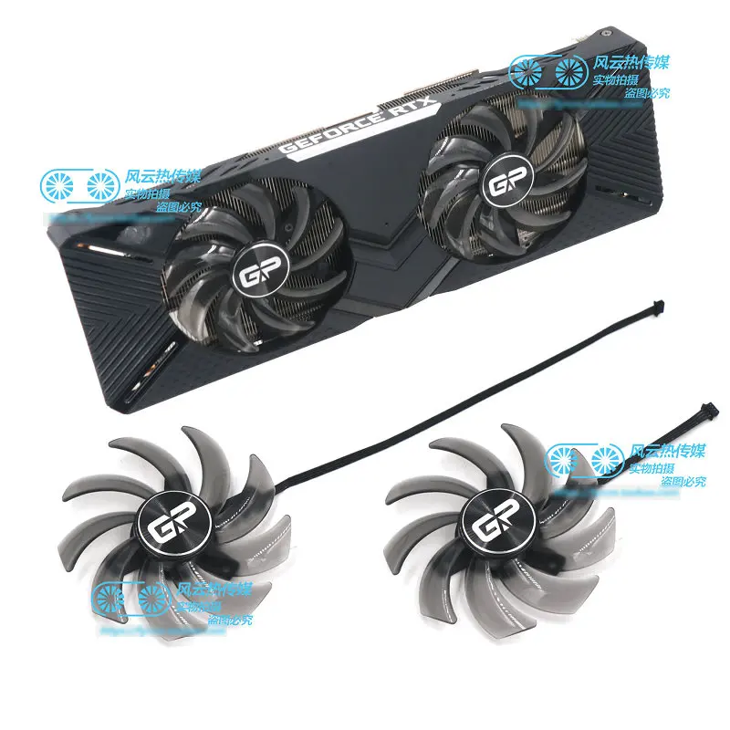 

Новинка для PALiT RTX2070 RTX2080 GAMINGPRO двойной Графика карты вентилятор охлаждения FDC10H12S9-C