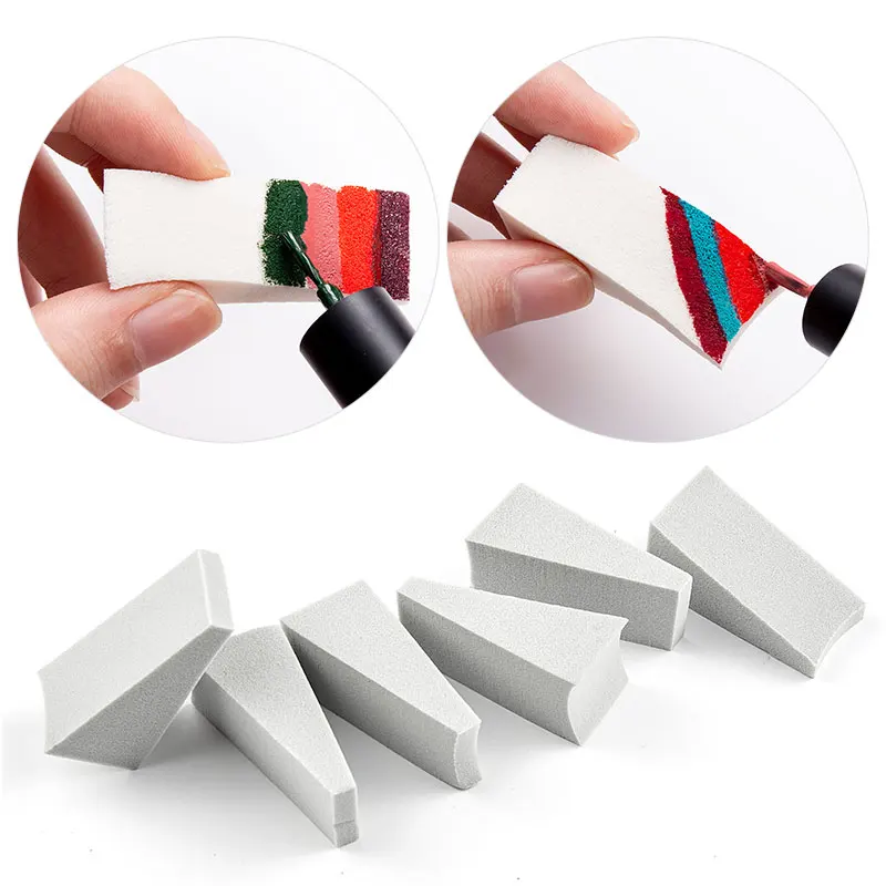 10/16Pcs Soft Triangle Nail Art Transfer Sponge Gradient Coloring 2 Hb4ea1638977048ad852a69194c07b889w