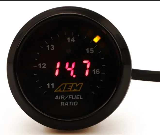 Universal Racing Air Fuel Ratio LED Digital Display Gauge with Oxygen